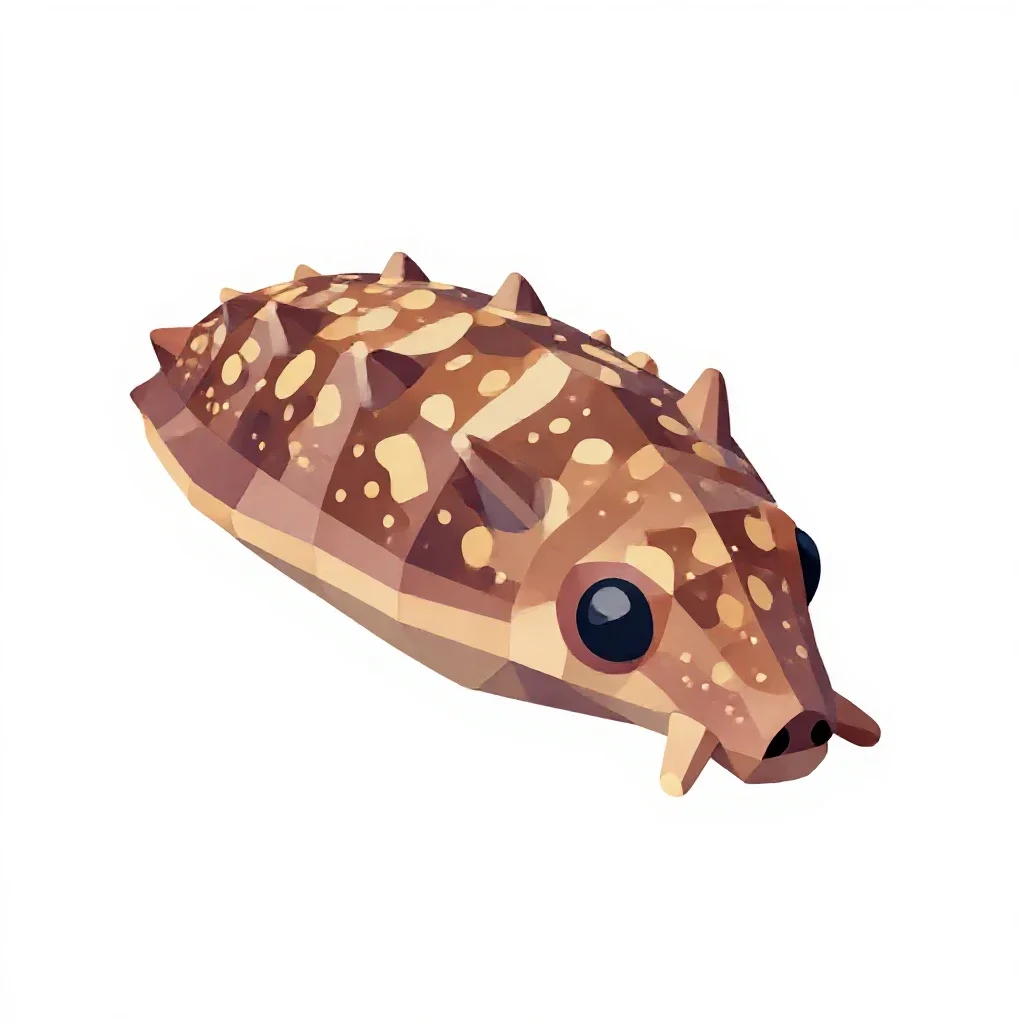 Sea hare isolated on a white background