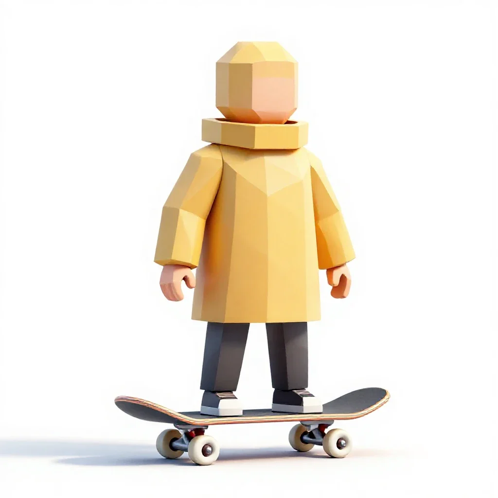 Skate isolated on a white background