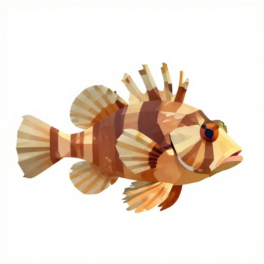 Soldierfish isolated on a white background