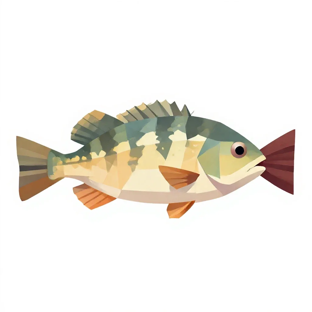 Tench isolated on a white background