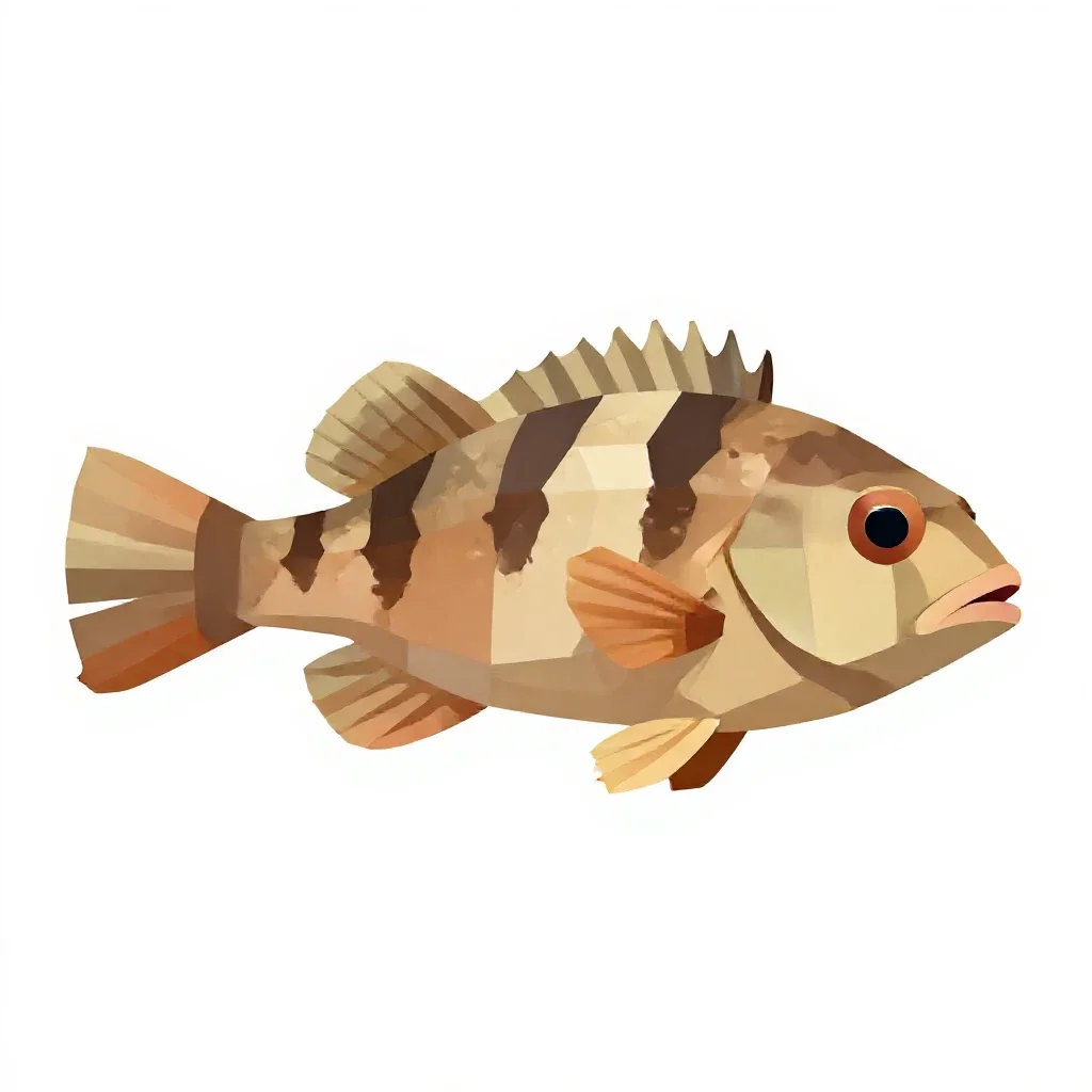 Three-spined stickleback isolated on a white background