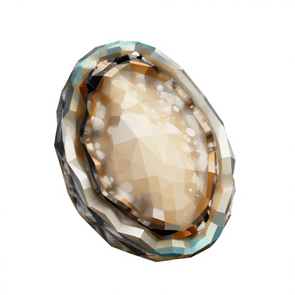 Abalone isolated on a white background