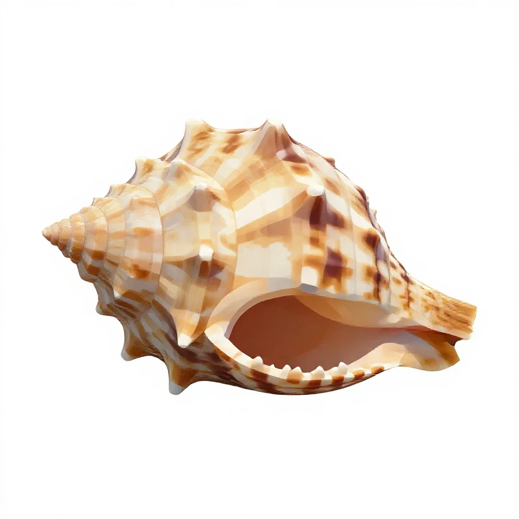 Ark shell isolated on a white background