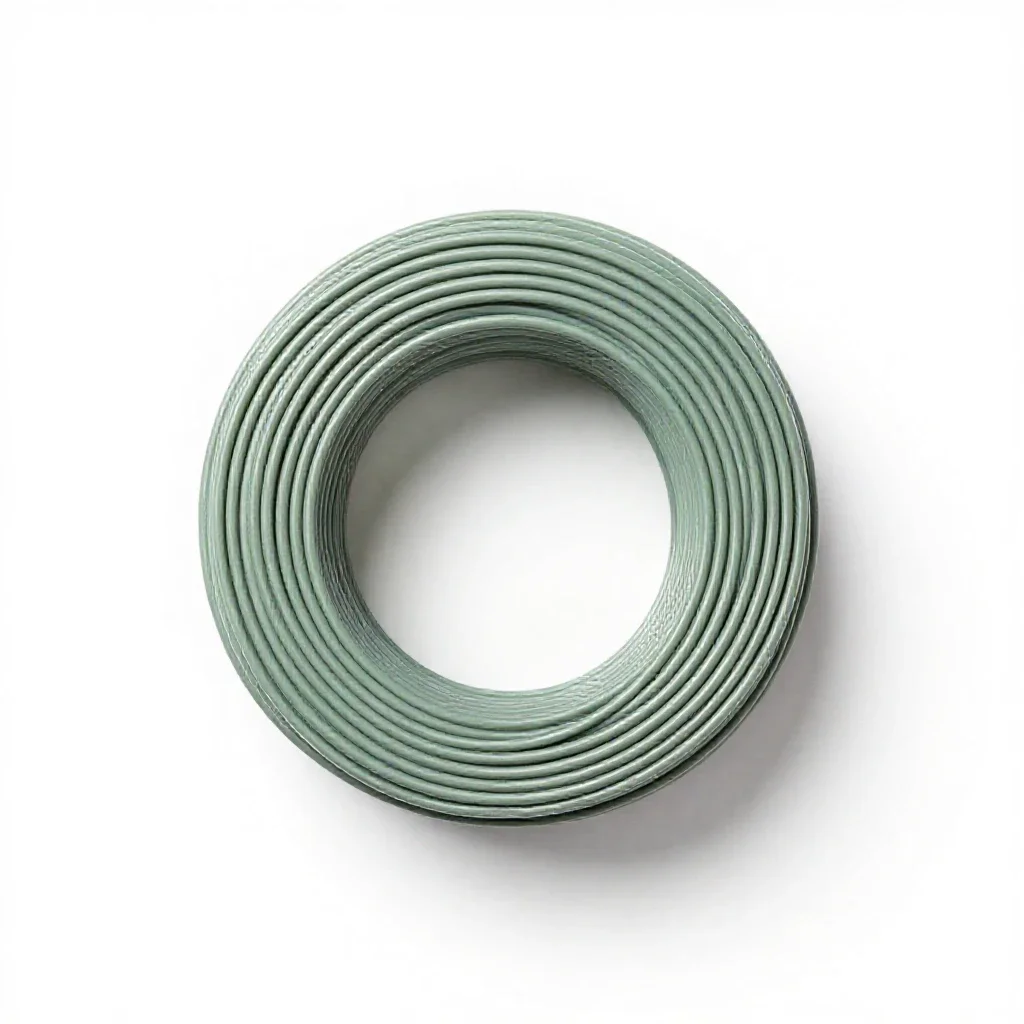 Baling wire isolated on a white background
