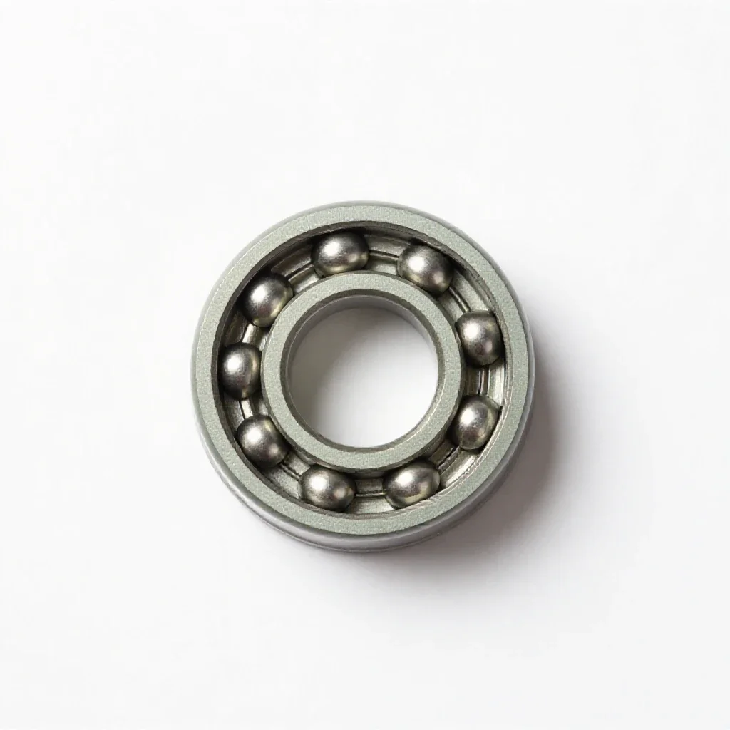 Ball bearing isolated on a white background