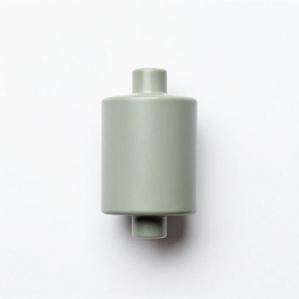 Ballast resistor isolated on a white background