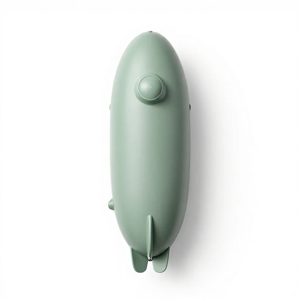 Bathyscaphe isolated on a white background