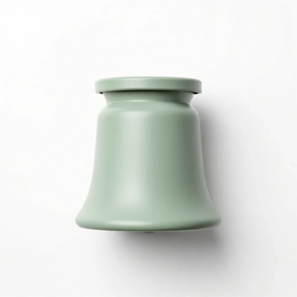Bell jar isolated on a white background