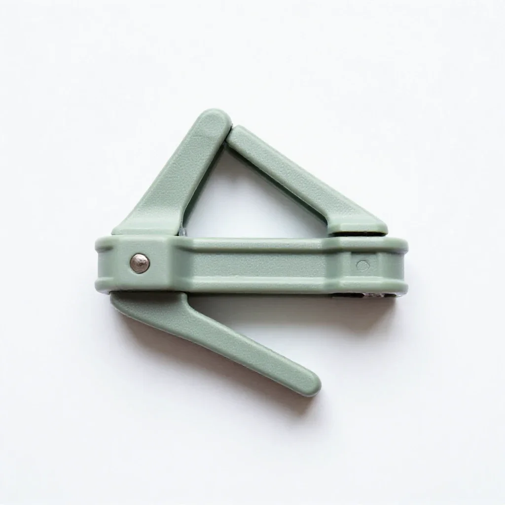 Bench clamp isolated on a white background