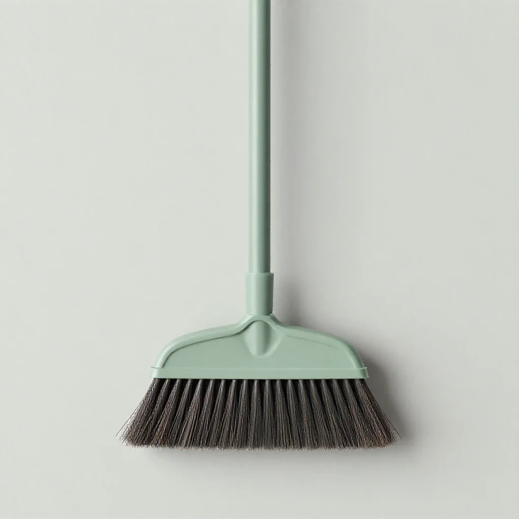 Besom isolated on a white background