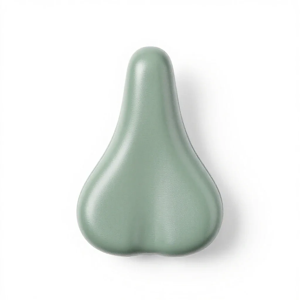 Bicycle seat isolated on a white background