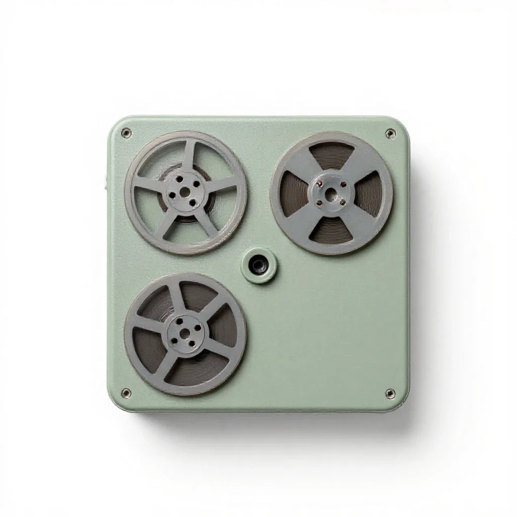 Bioscope isolated on a white background