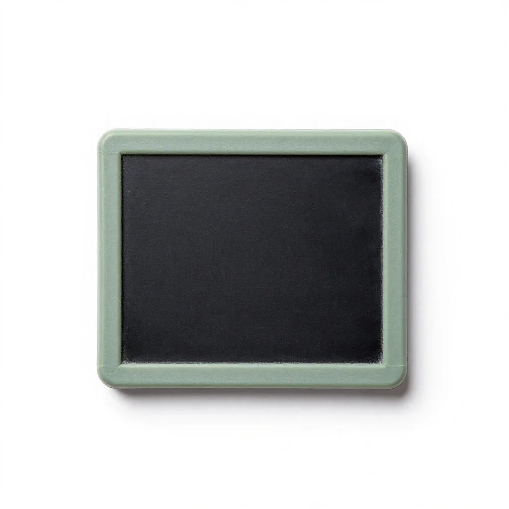 Blackboard eraser isolated on a white background