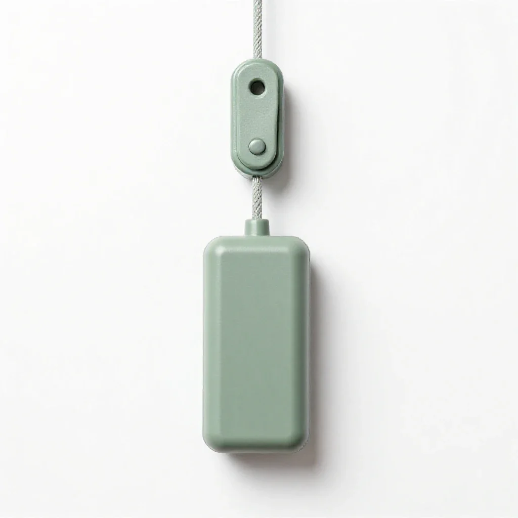Block and tackle isolated on a white background