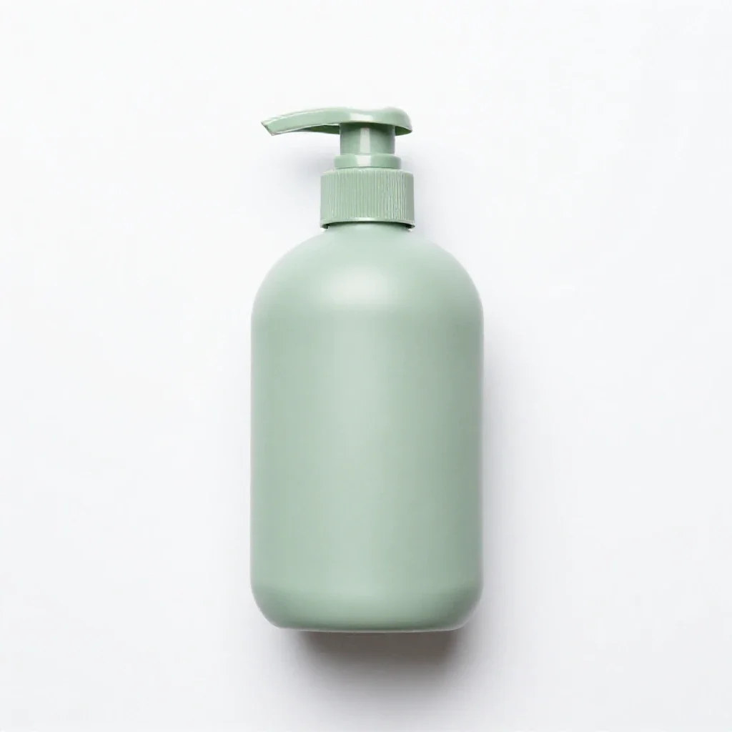 Body lotion isolated on a white background