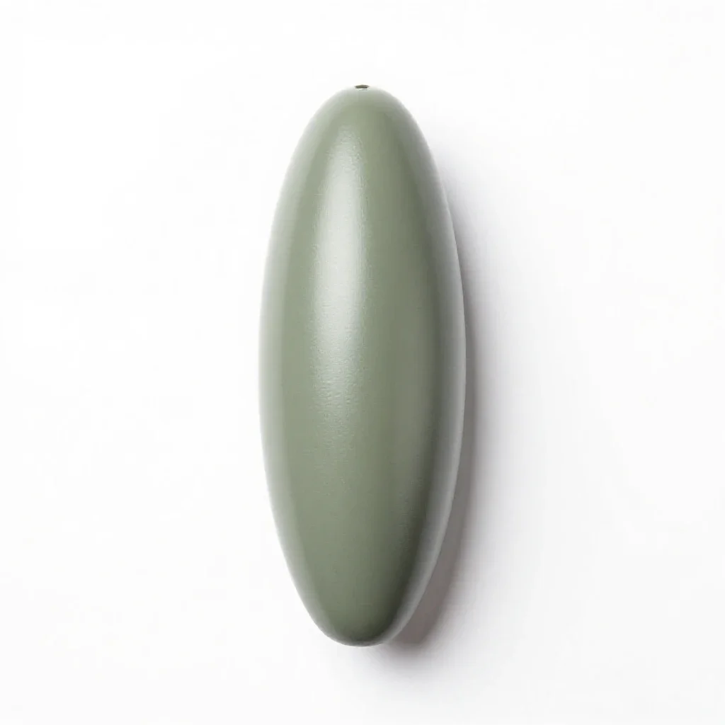 Bouncing betty isolated on a white background