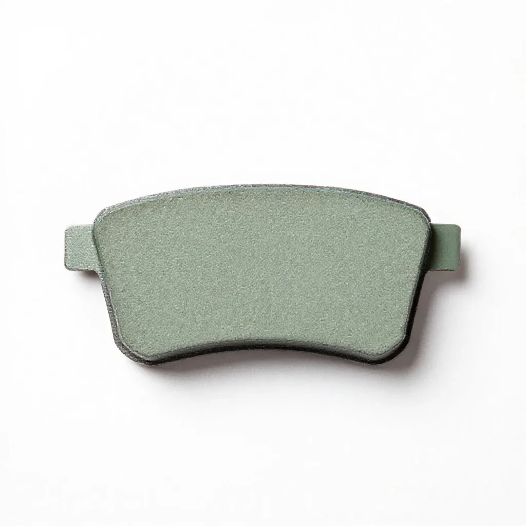 Brake pad isolated on a white background