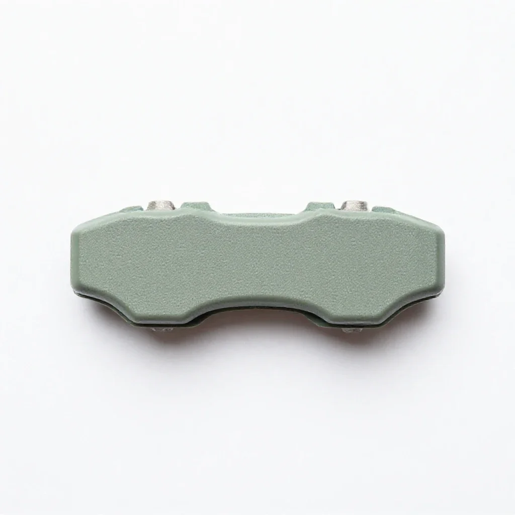 Brake shoe isolated on a white background