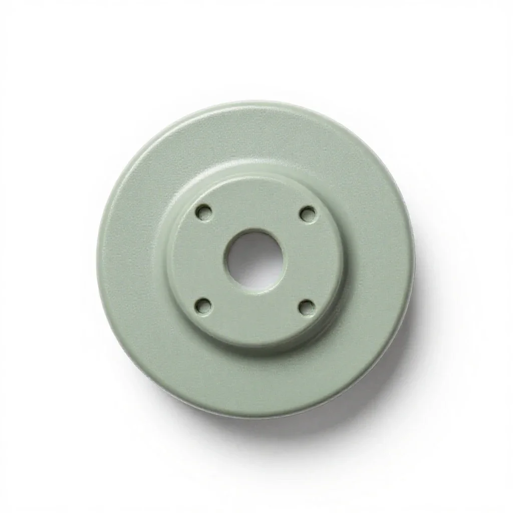Brake system isolated on a white background