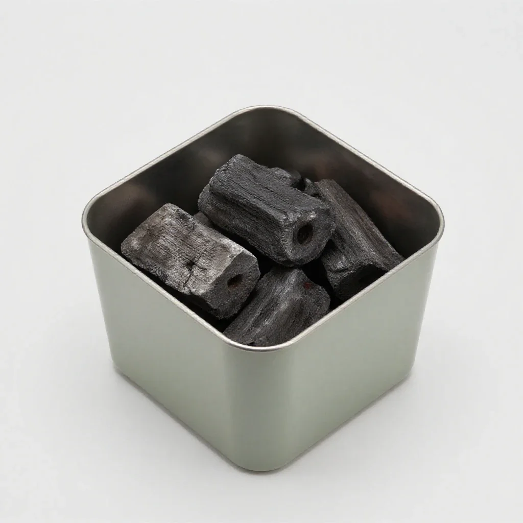 Brazier isolated on a white background