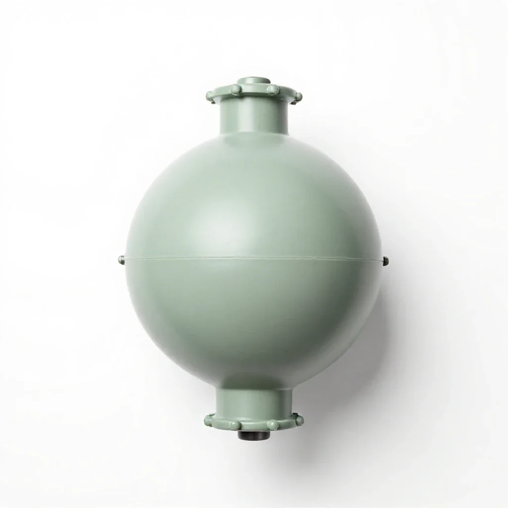 Breeder reactor isolated on a white background