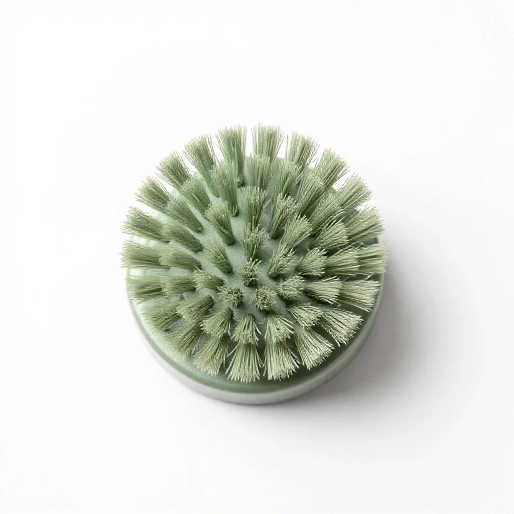 Bristle brush isolated on a white background