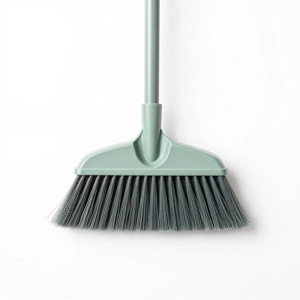 Broom isolated on a white background