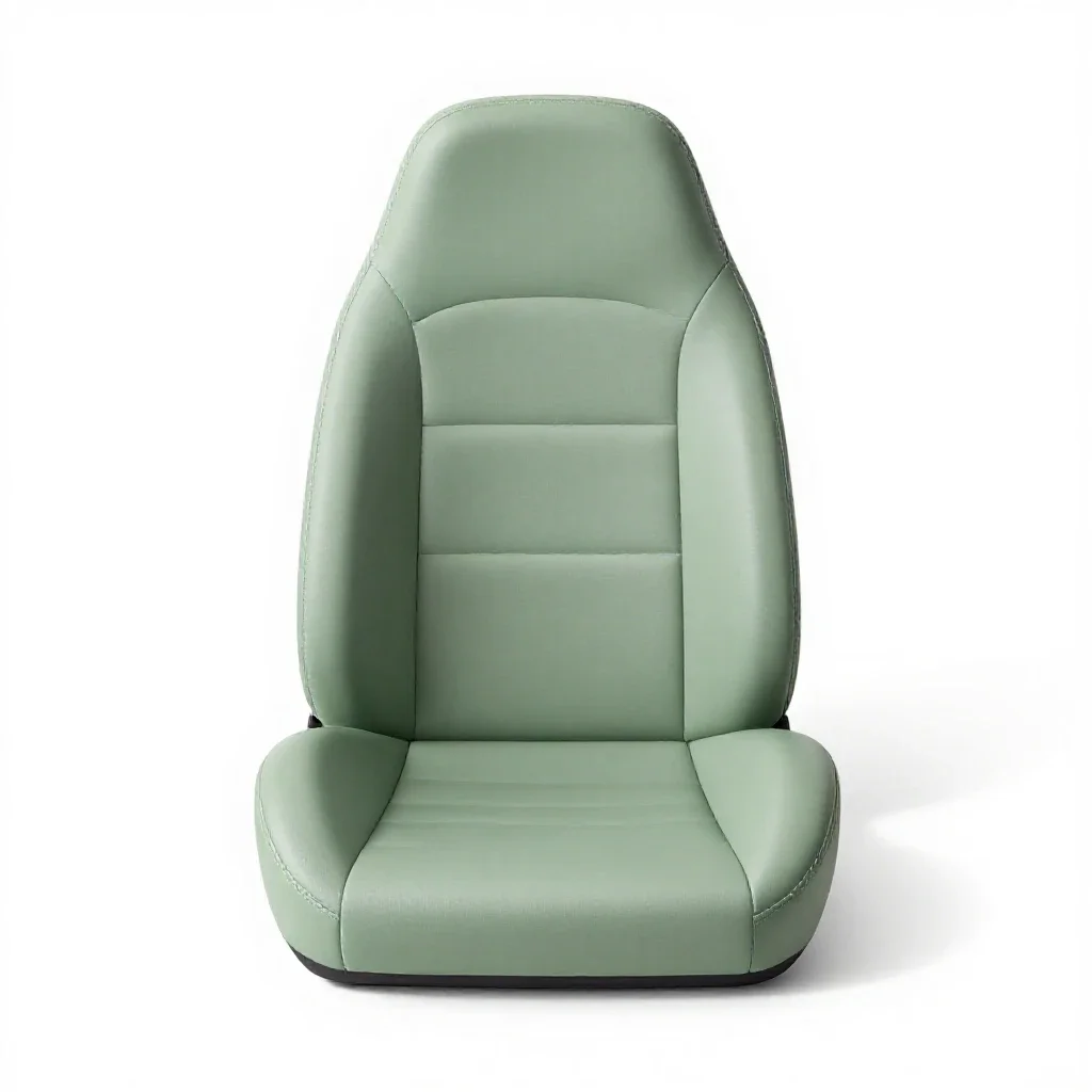 Bucket seat isolated on a white background