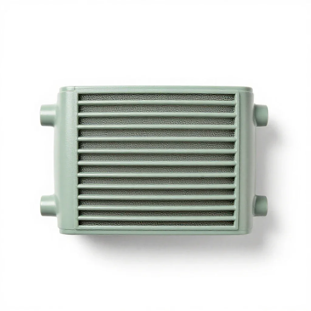 Bypass condenser isolated on a white background