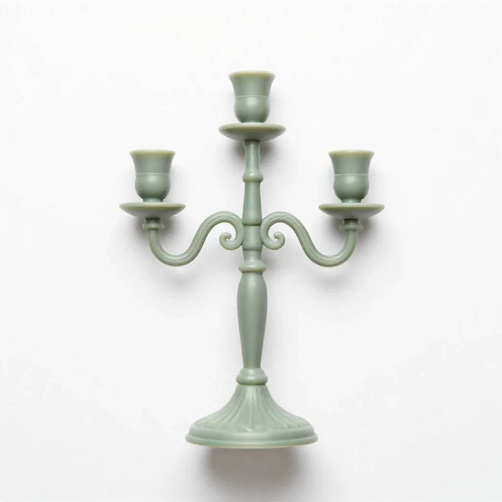 Candelabrum isolated on a white background