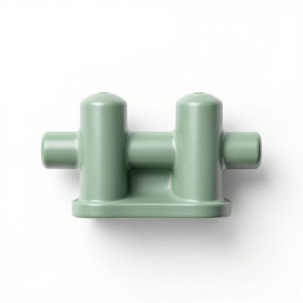 Carrick bitt isolated on a white background