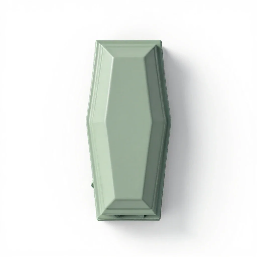 Catafalque isolated on a white background