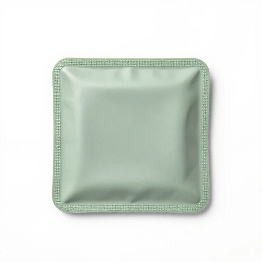 Cellophane isolated on a white background