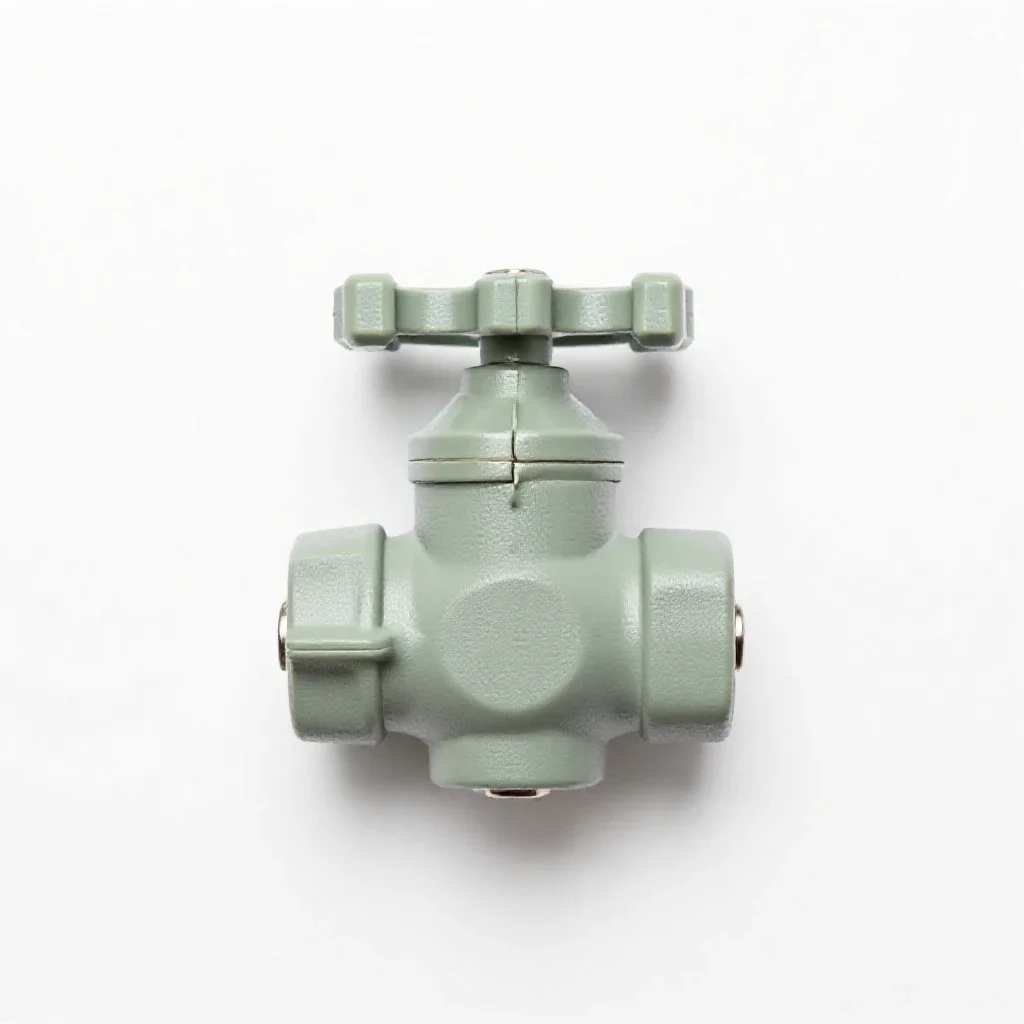 Clack valve isolated on a white background