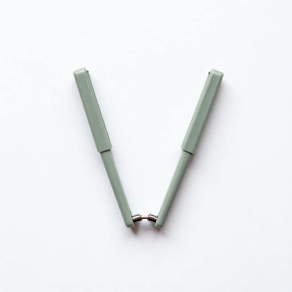 Clip lead isolated on a white background