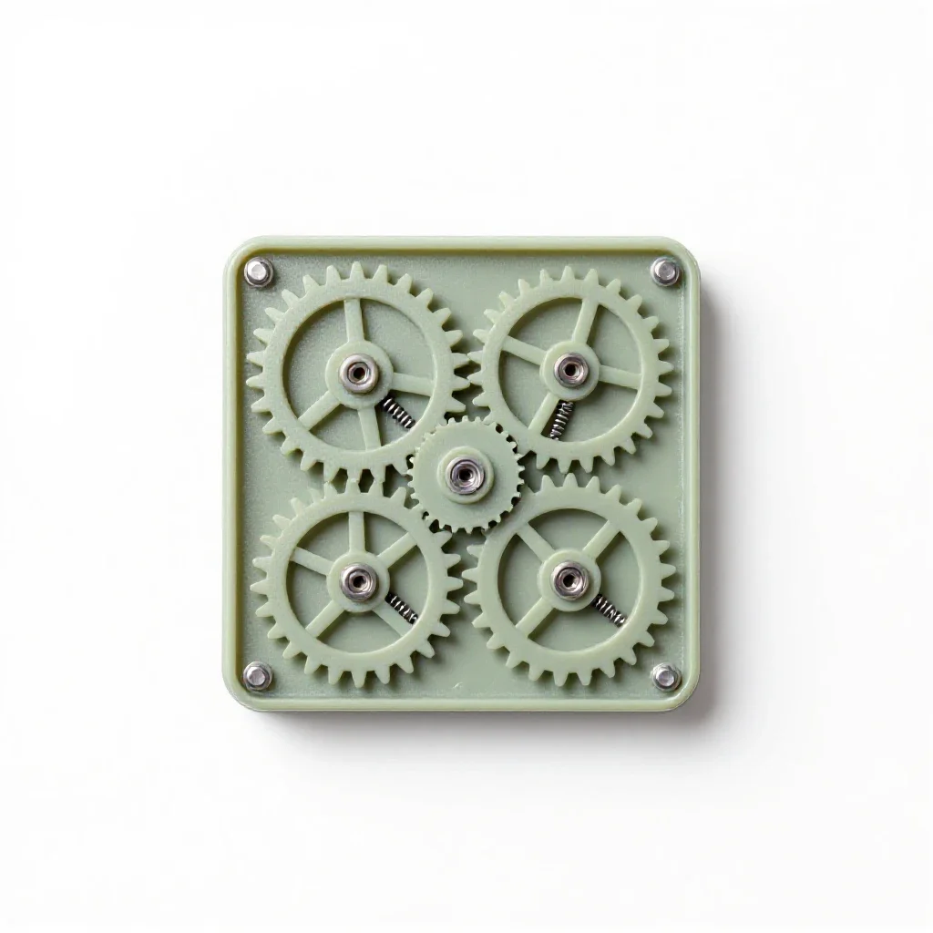 Clockwork isolated on a white background