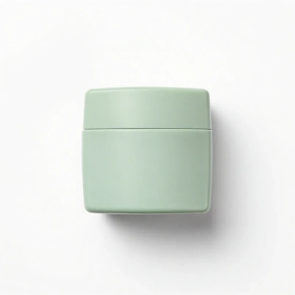 Cold cream isolated on a white background