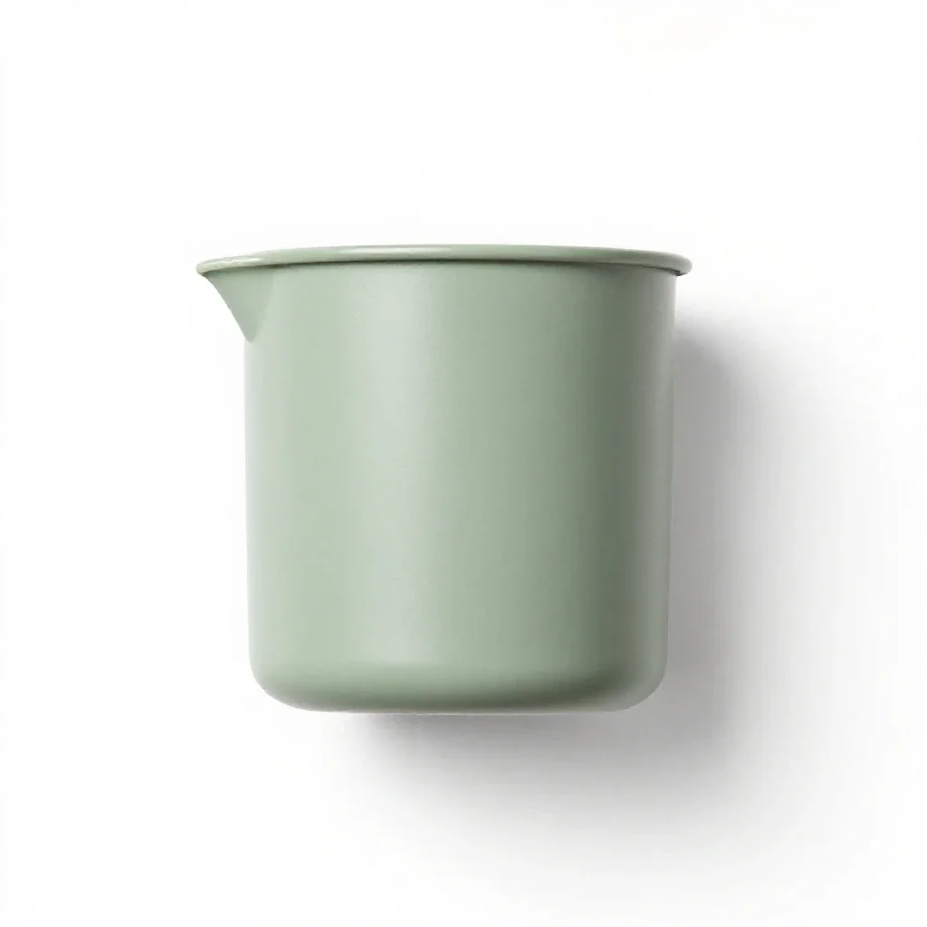 Copperware isolated on a white background