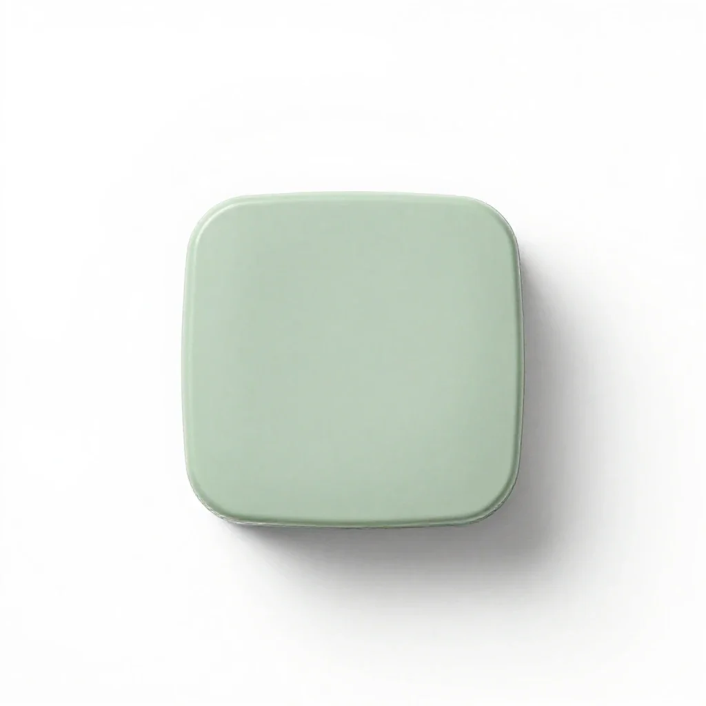 Cream isolated on a white background