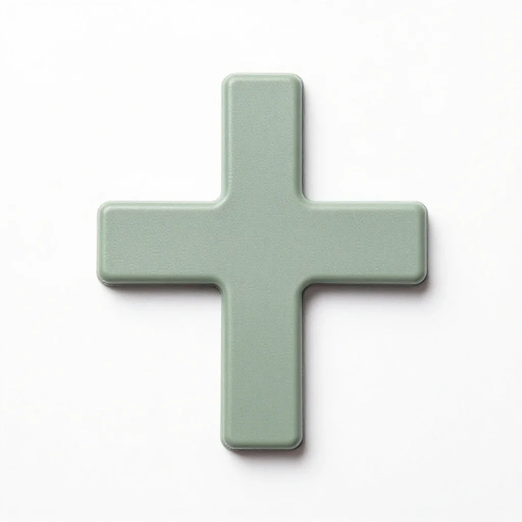 Crosspiece isolated on a white background