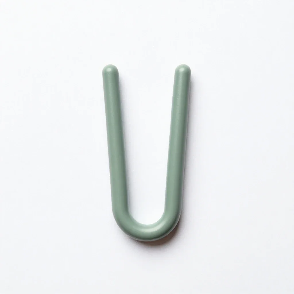 Crotchet isolated on a white background
