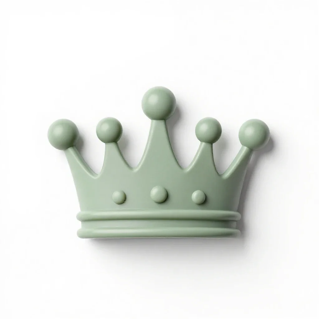 Crown jewels isolated on a white background