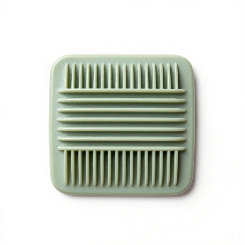 Currycomb isolated on a white background