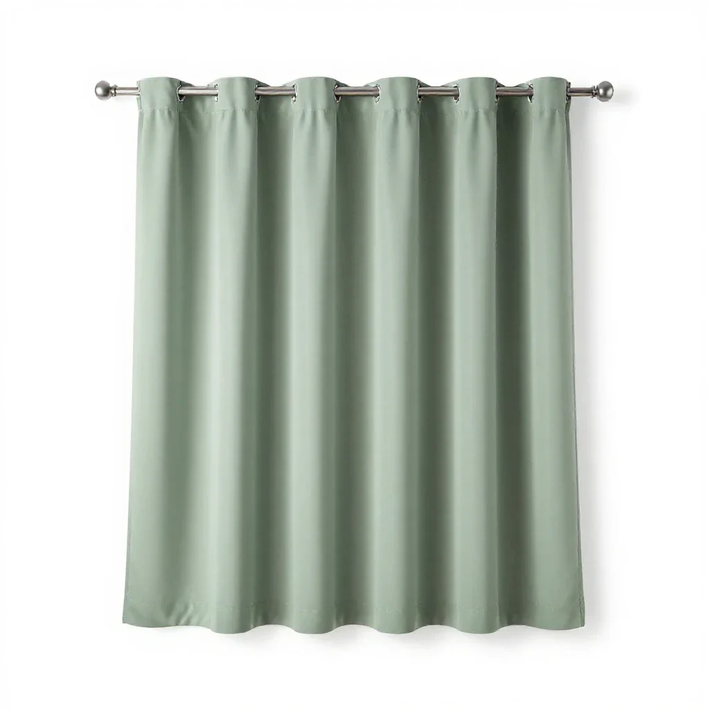 Curtain isolated on a white background