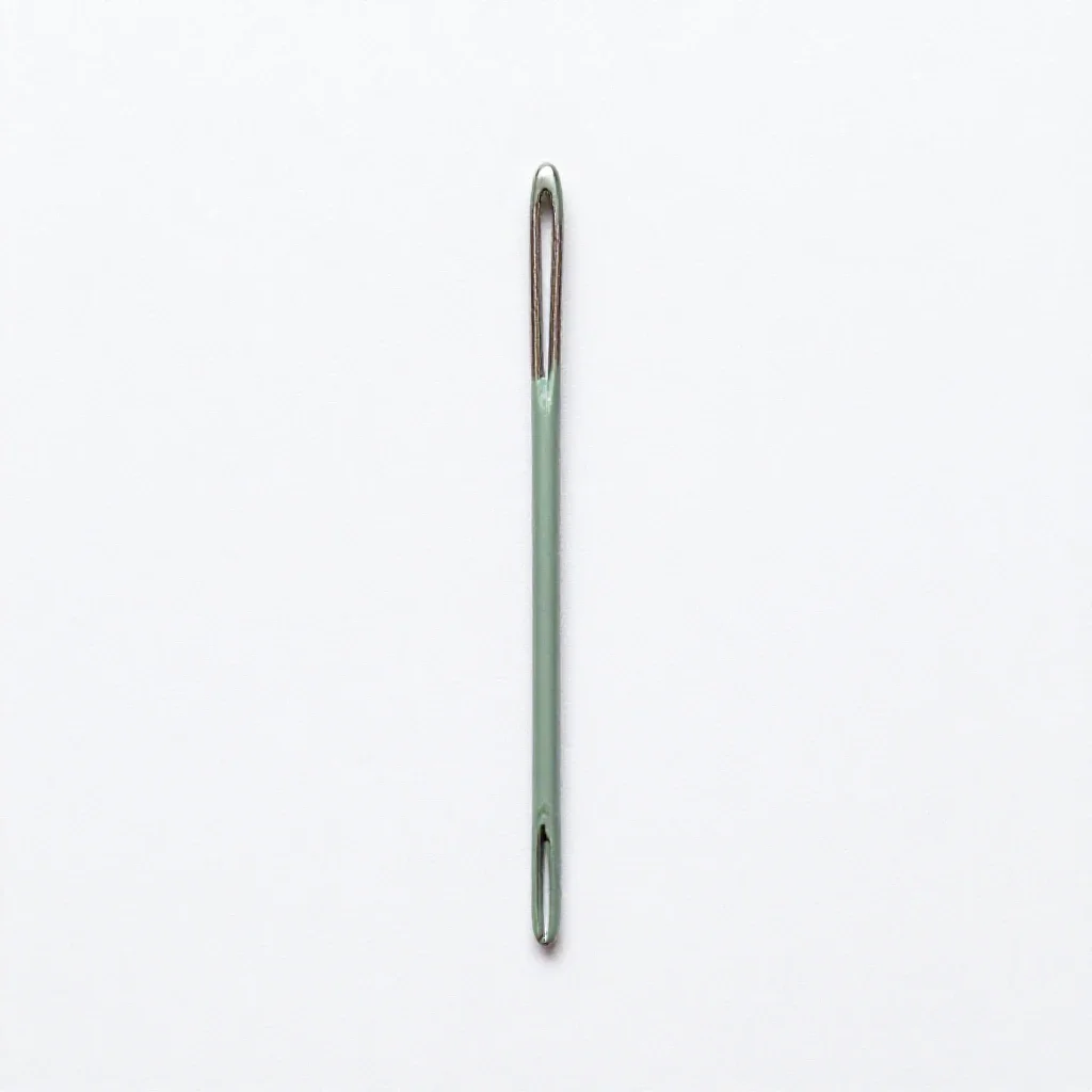 Darning needle isolated on a white background