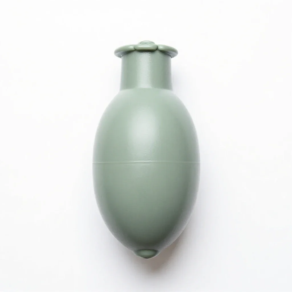 Depth charge isolated on a white background