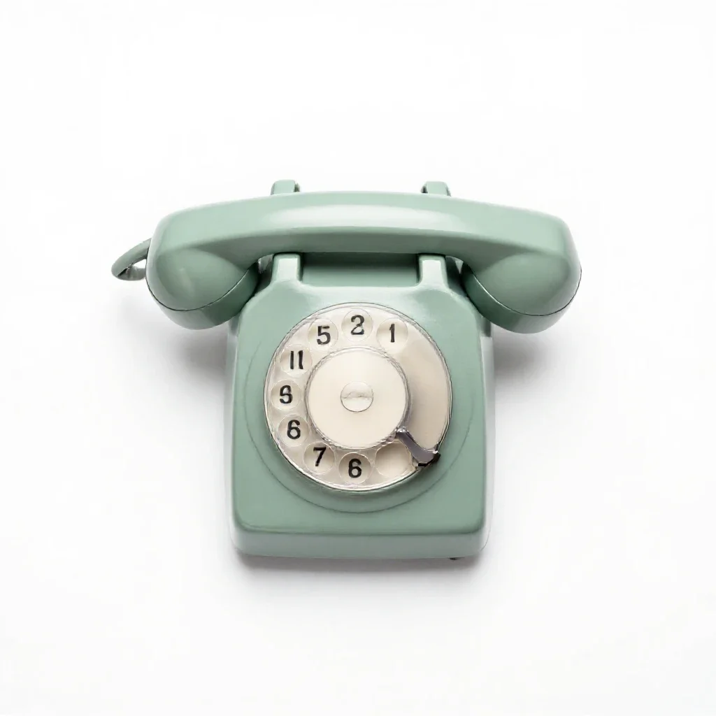Dial isolated on a white background