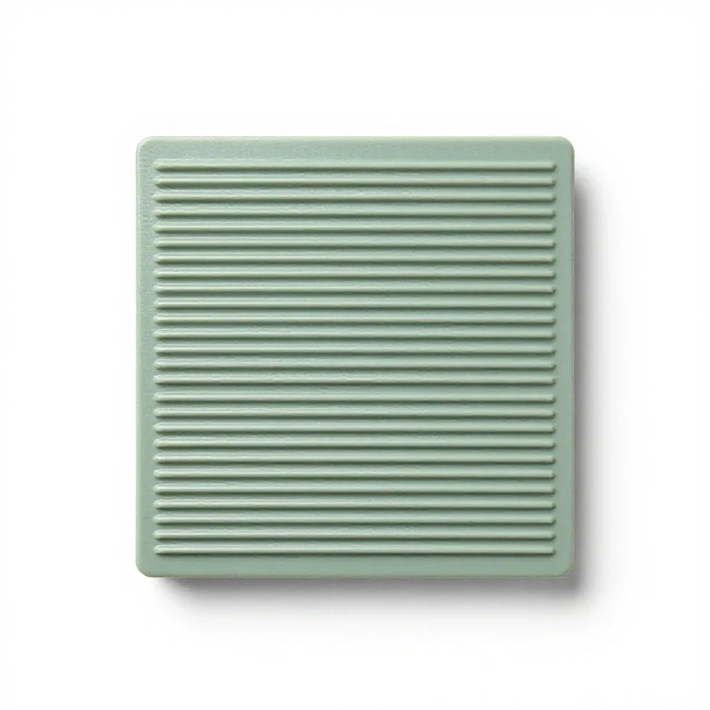 Diffraction grating isolated on a white background