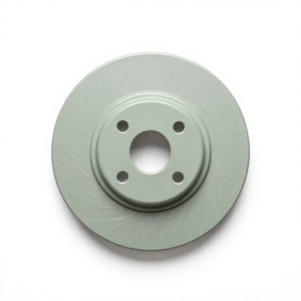 Disk brake isolated on a white background