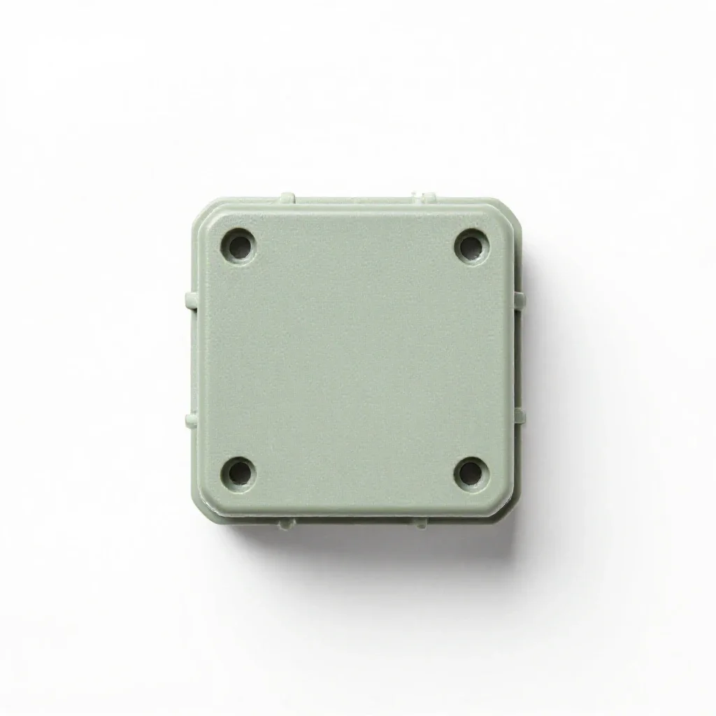 Distributor cap isolated on a white background